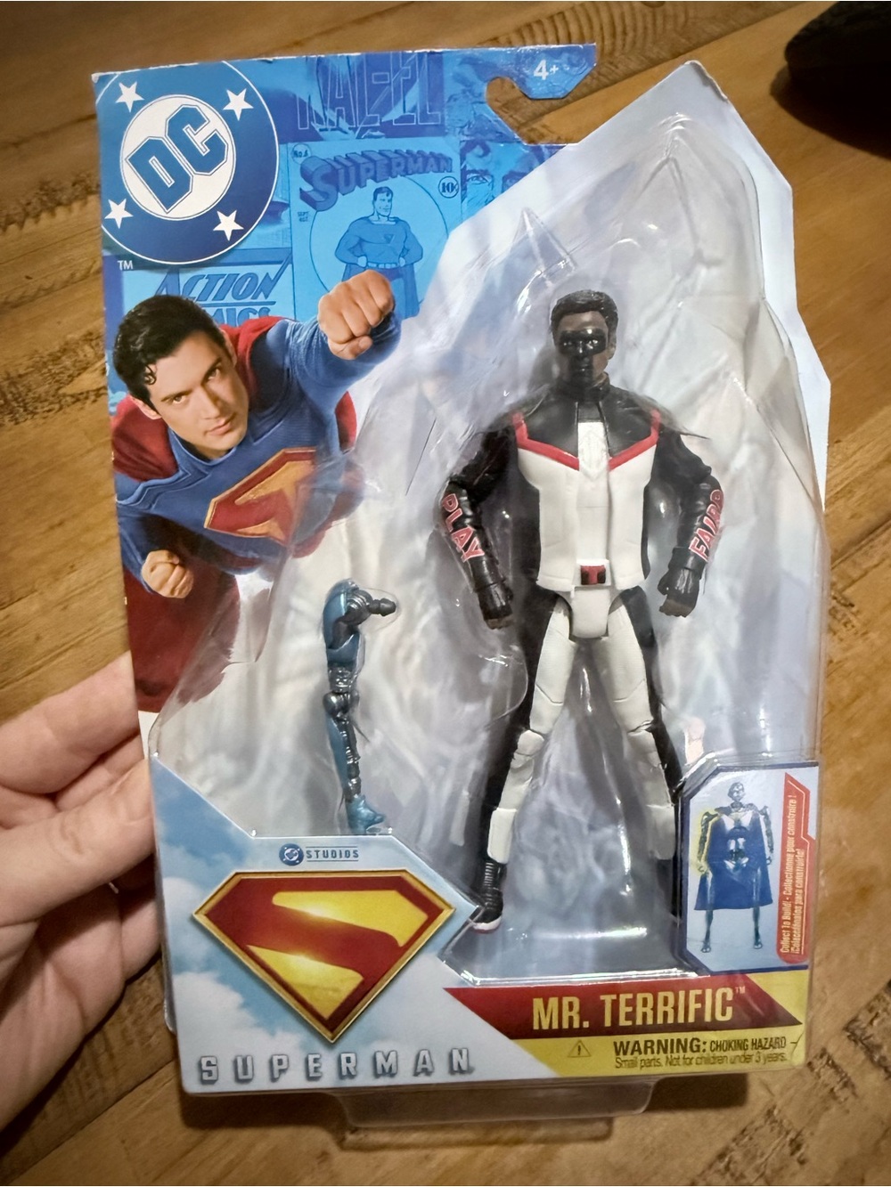 DC Mr. Terrific Action Figure - Black, White & Red Accents